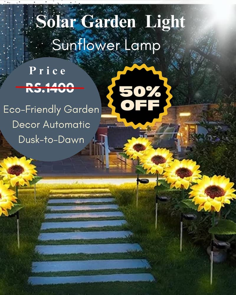 Garden Light ( Automatic) Solar 2