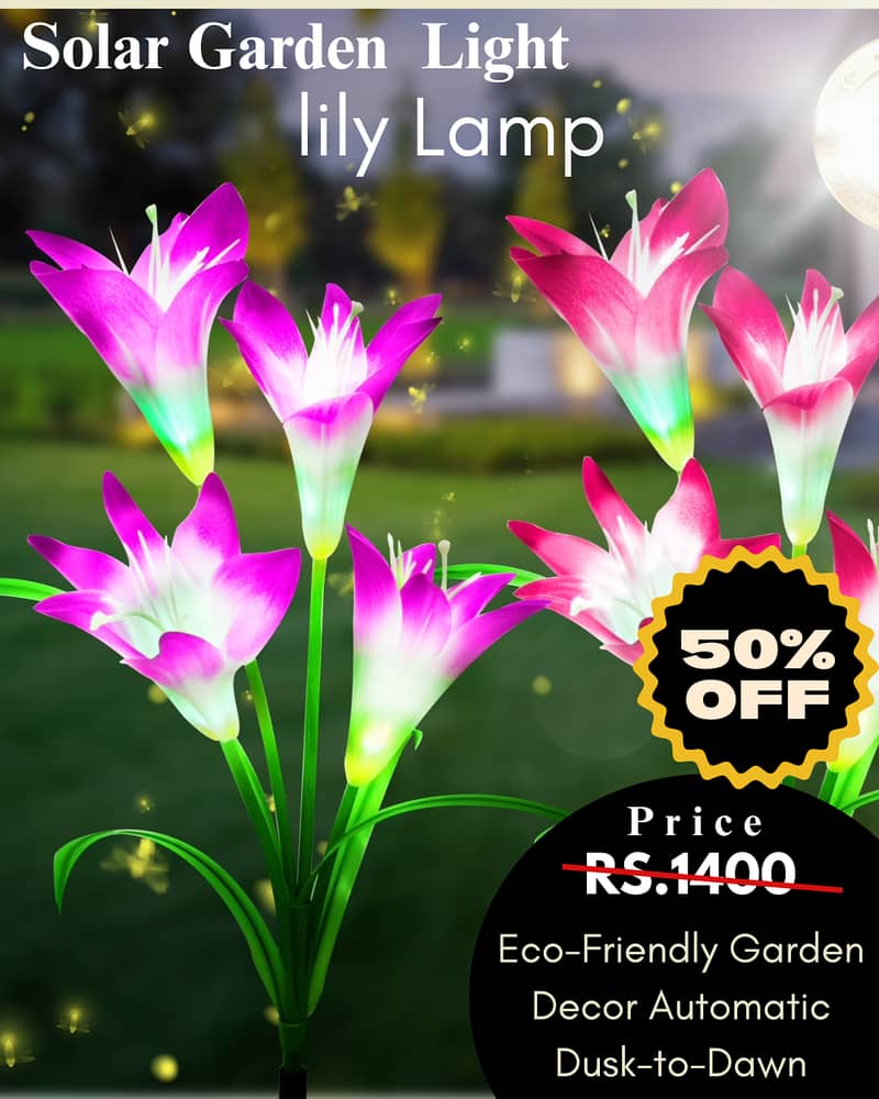 Garden Light ( Automatic) Solar 5