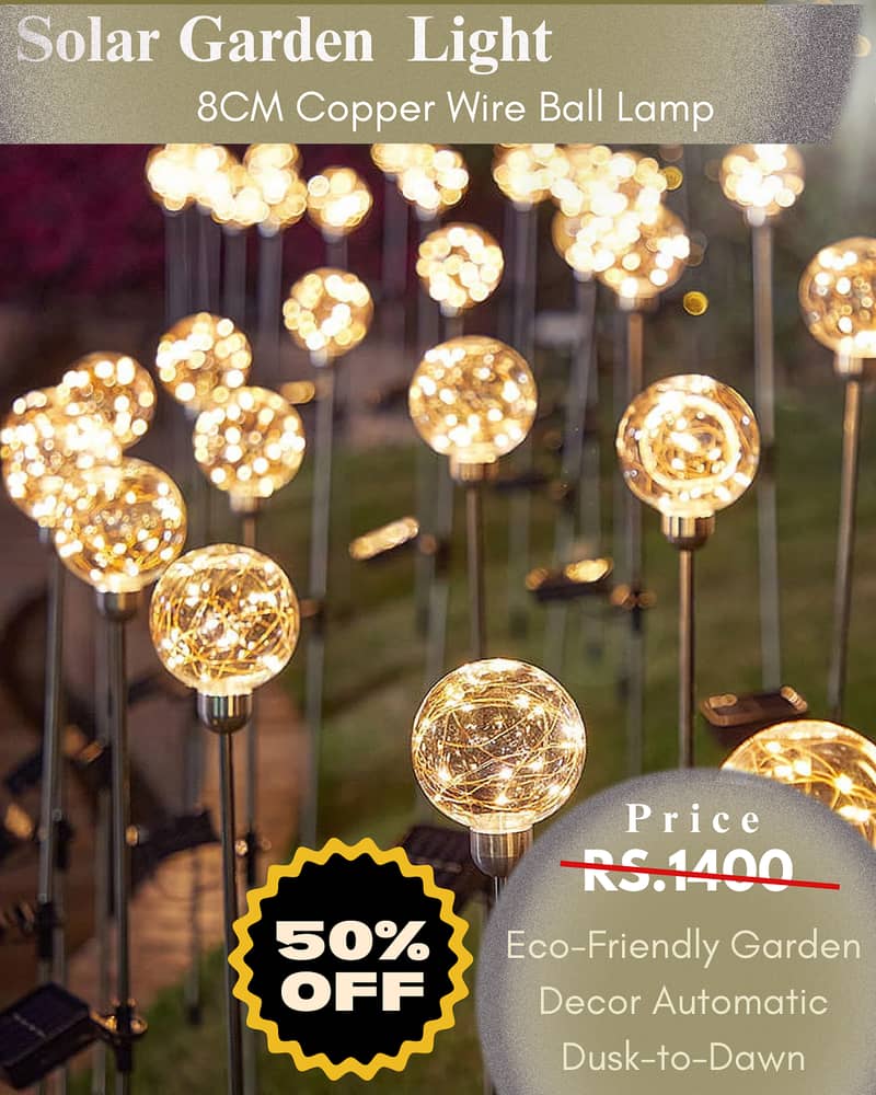 Garden Light ( Automatic) Solar 7