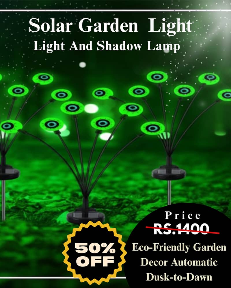 Garden Light ( Automatic) Solar 14
