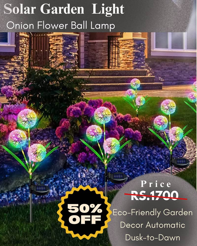 Garden Light ( Automatic) Solar 18