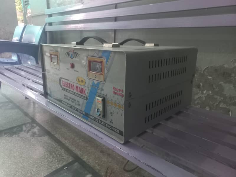 electro mark A. C. voltage  stabilizer 1