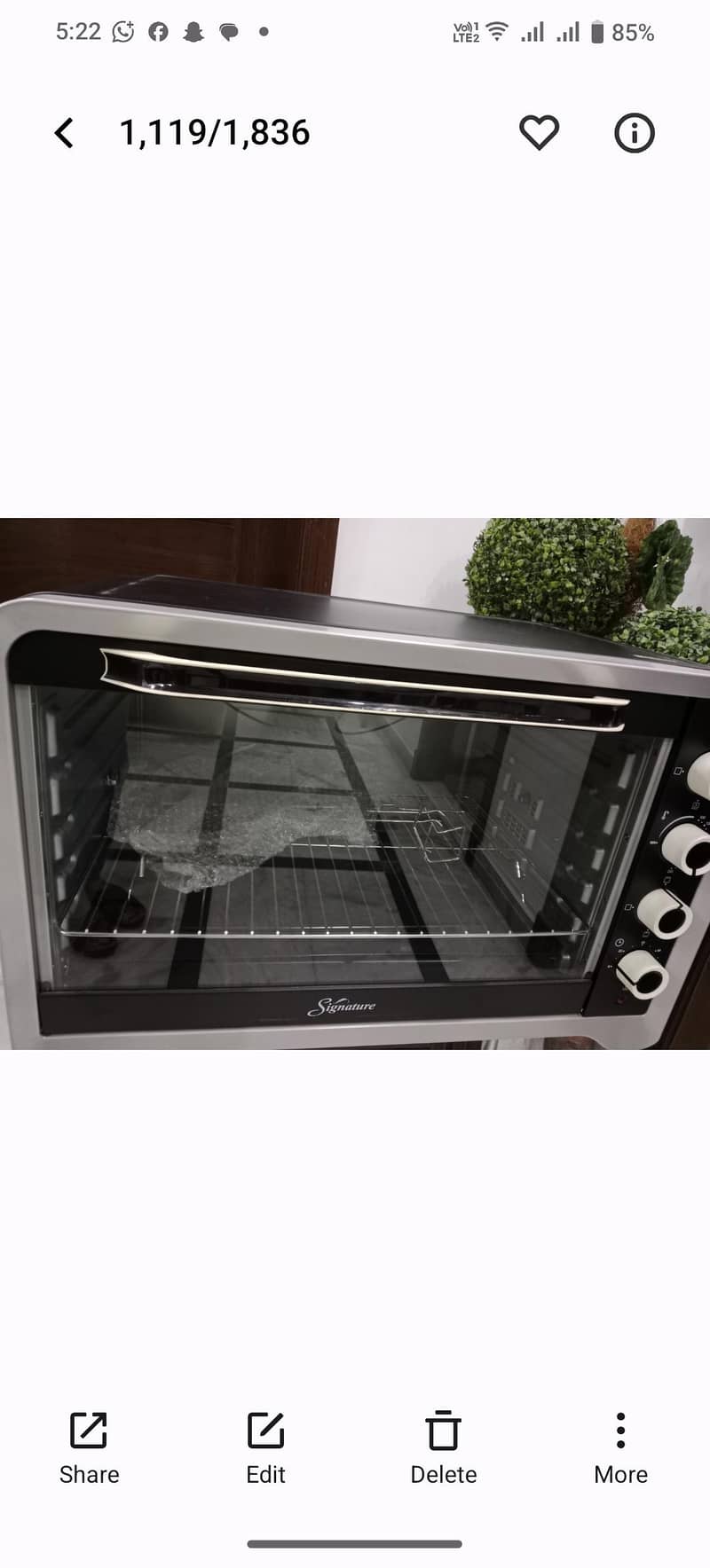 Baking Oven 1