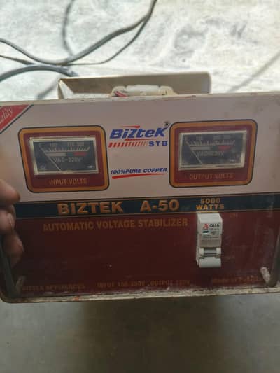 stabilizer bizitek 5000 watt copper