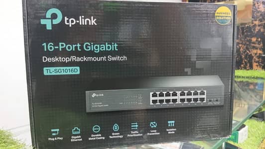 TP-Link 16 Port Gigabit Switch TL-SG1016D (2 Piece Available)
