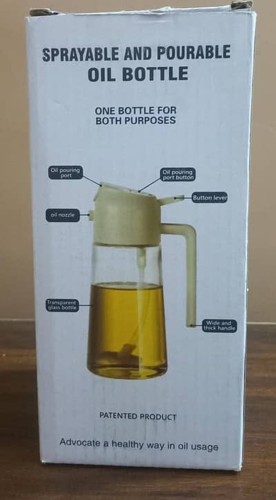 oil. spray bottle