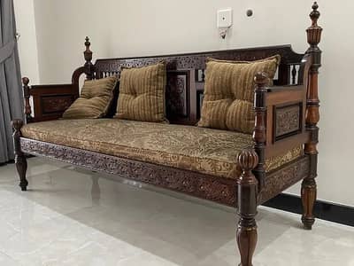 Sofa Set | Luxury Sofa | Sheesham Wood Sofa | 6 Seater Sofa For Sale