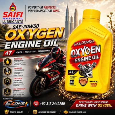 oxygen engine oil 700ml