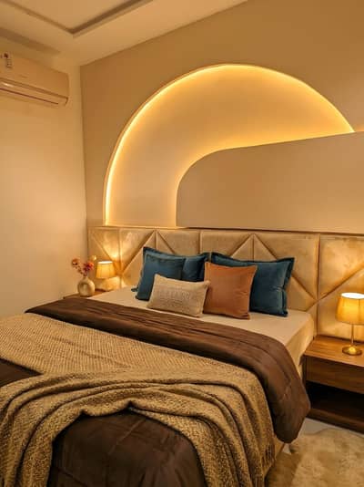 1 Bedroom Luxury Furnished Apartment is Available for Rent in Bahria Town Lahore