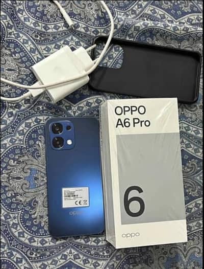 oppo A6 pro 8 128 use only 3 month full lush condition
