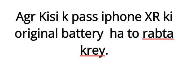 iphone XR battery urgent need