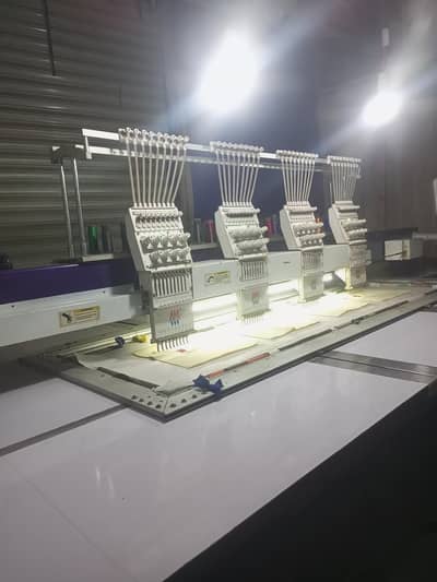 Embroidery machine 4 head