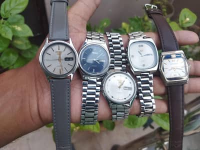 Genuine Seiko 5 watches| Original All working