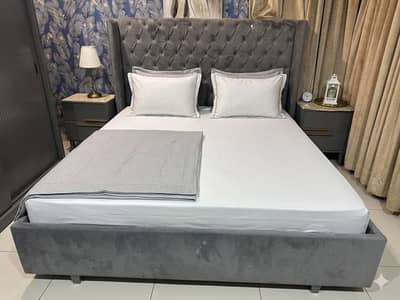 Designer King Size bed with mattress