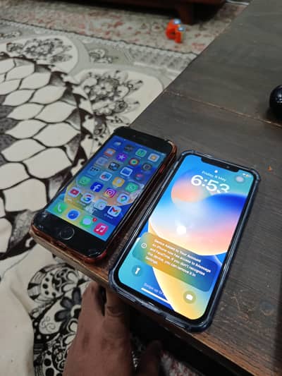iPhone x and iPhone 8