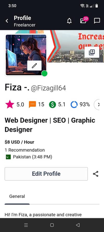 Website developer and designer