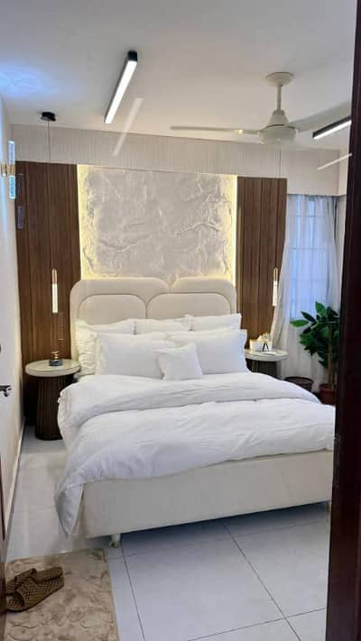 One bedroom apartment per day Avlable Gulbarga green islamabad fully furnished