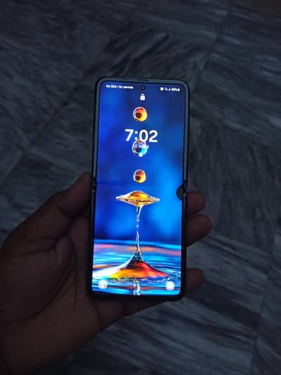 Samsung Galaxy zflip 8GB 256GB Dot Lcd Back break 