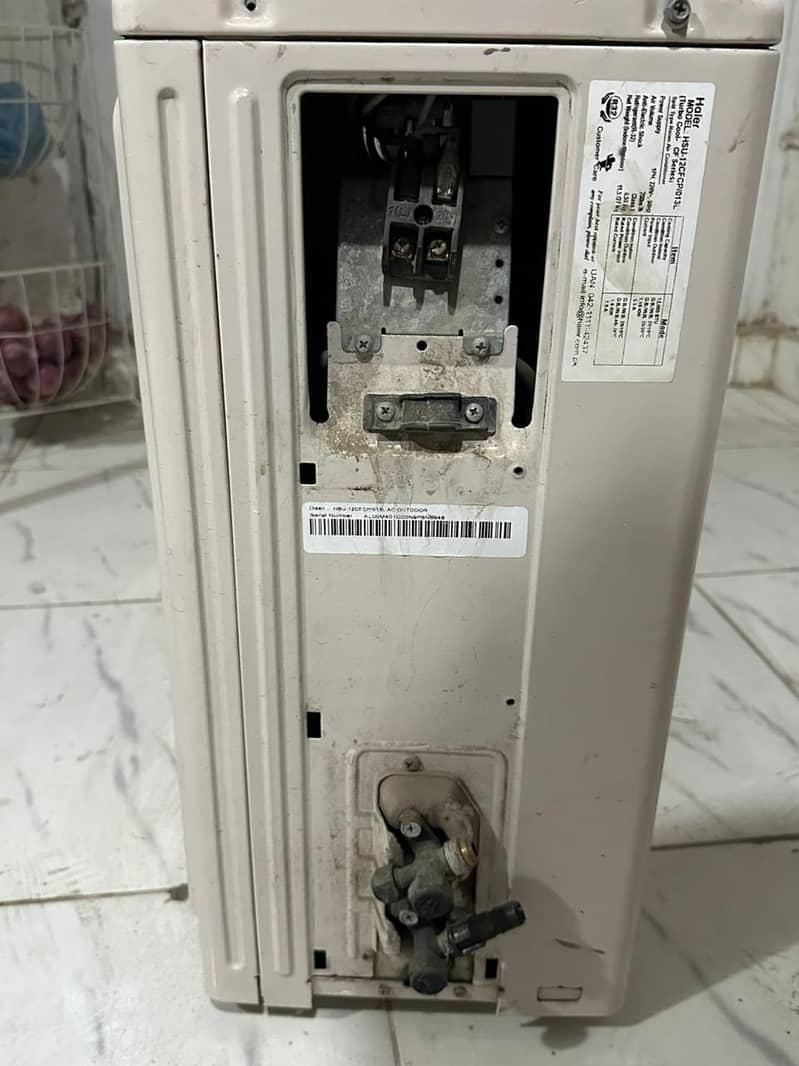 haier split AC 1 ton. 6