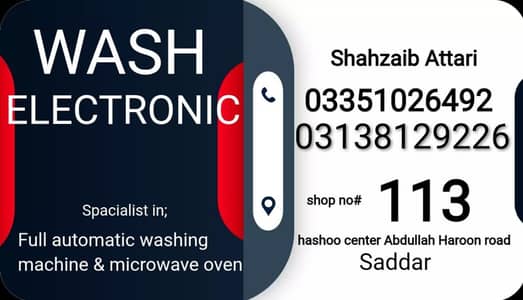 wash electronic