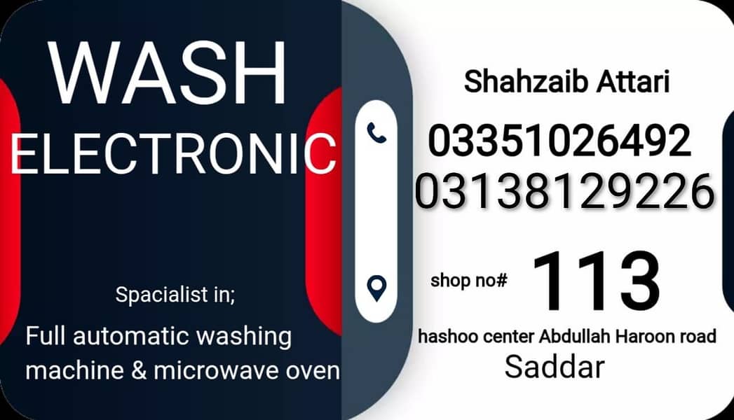 wash electronic 0