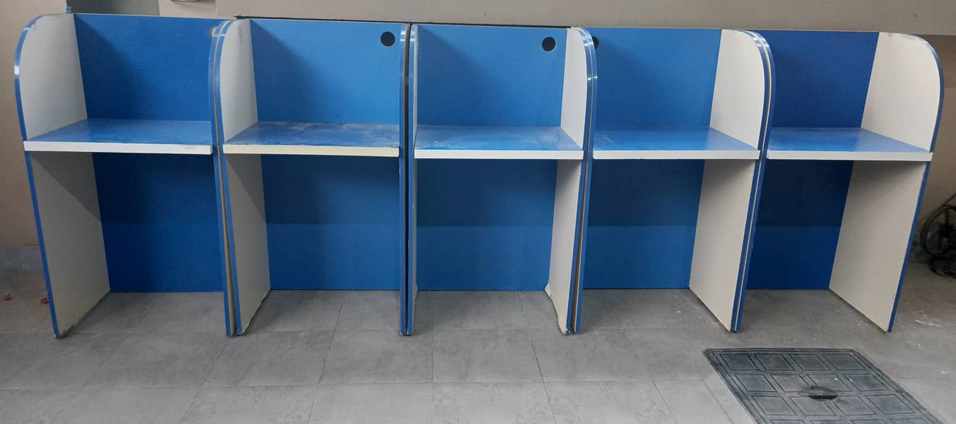 6 Computer Tables ( Cubicles ) 1