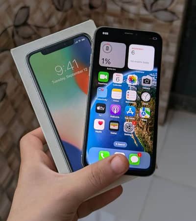 iPhones x 256 GB PTA approed 03197676623 my WhatsApp number
