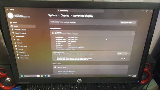 hp 20 inch monitor used
