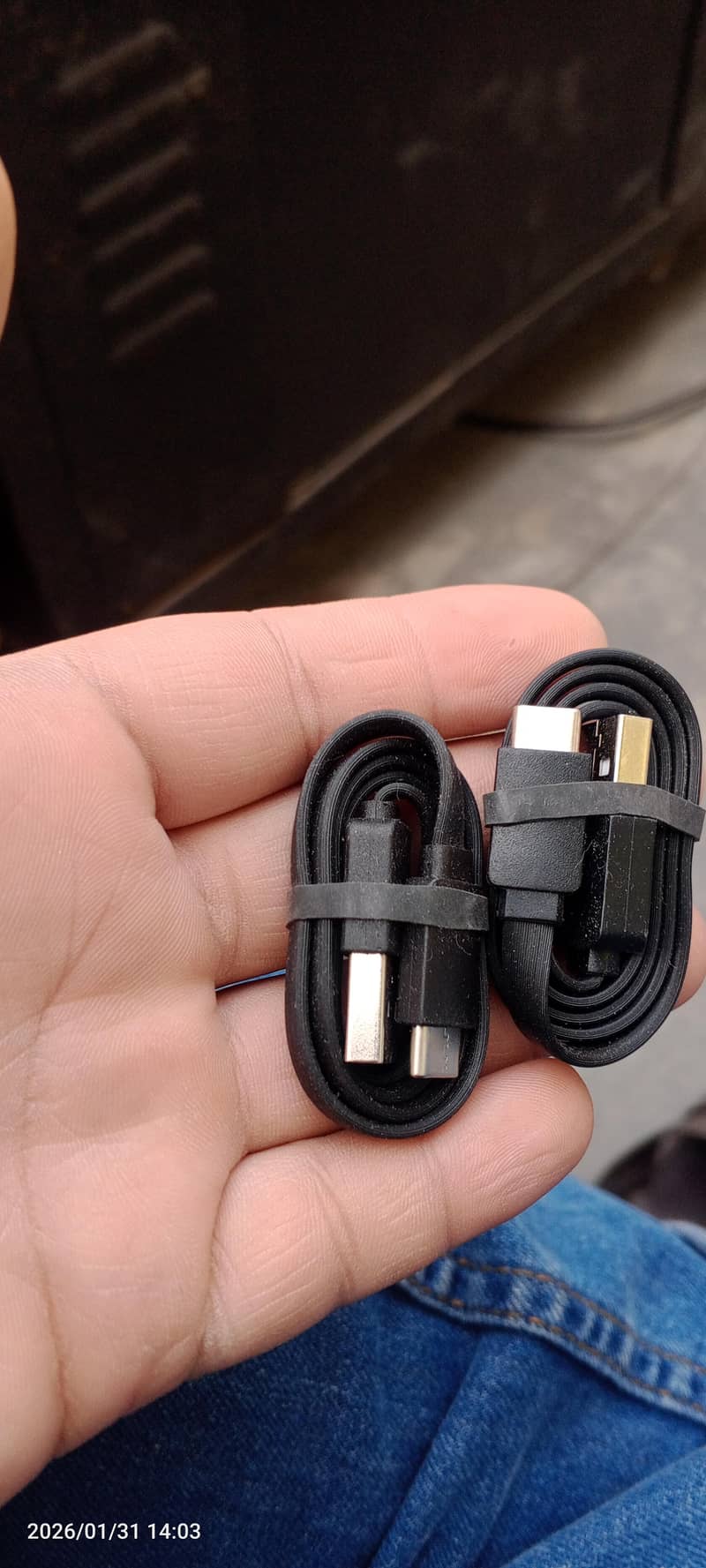 1.5 ft Flat Ctype Cable 0