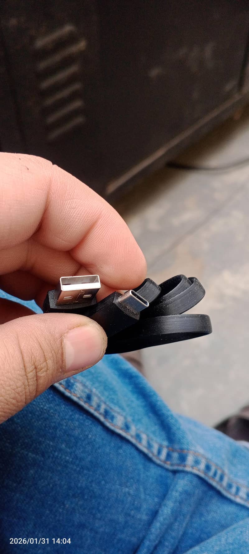1.5 ft Flat Ctype Cable 1