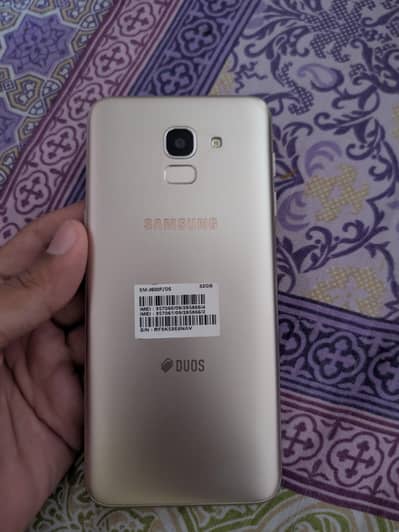 Samsung Galaxy j6 official pta approved dual sim