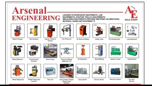 3D Wheel Alignment Machines | Jaltest Diagnostic Scanner, 2 Post Lifts