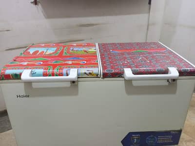 Haier deep freezer dabble door