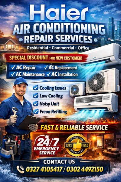 Ac repairing and Ac replacement & services affordable and reasonable