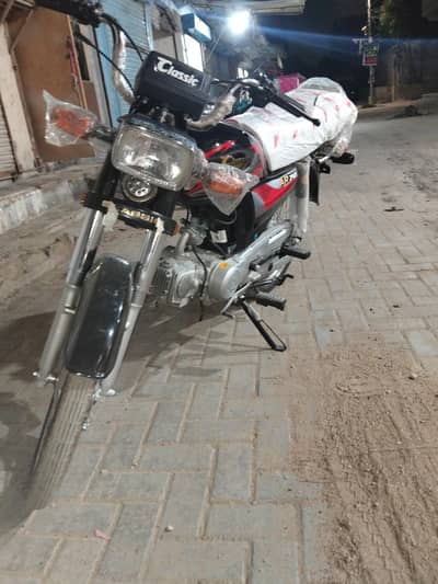 Classic 70cc brand new bike unregistered
