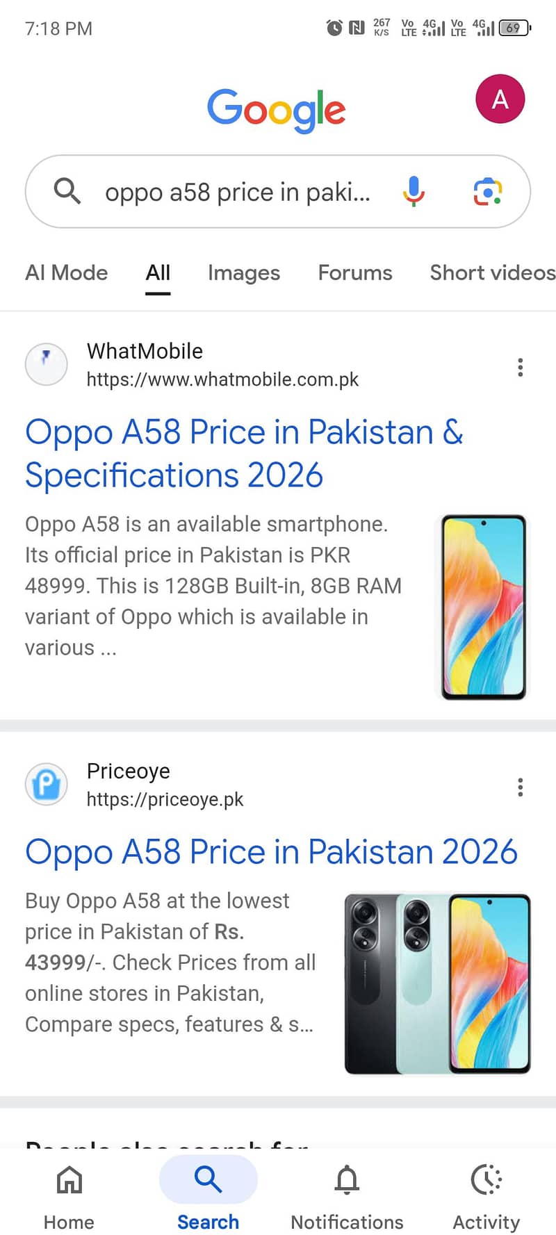 oppo a58 2
