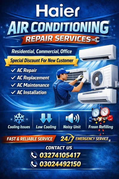 Ac services & Ac repairing and replacement services best services