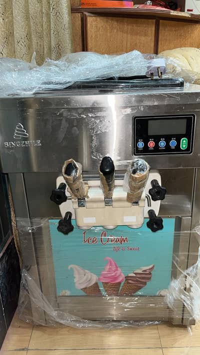 Imported Compact Soft Serve Ice Cream Machine - Model BQL-7228T