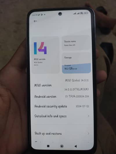 Redmi note 10s 4 , 128