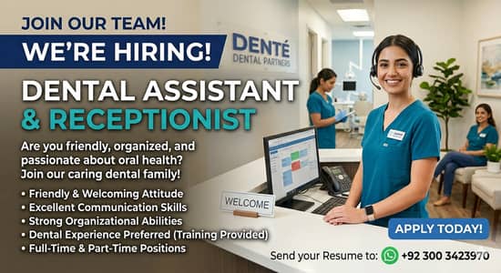 Assistant/receptionist