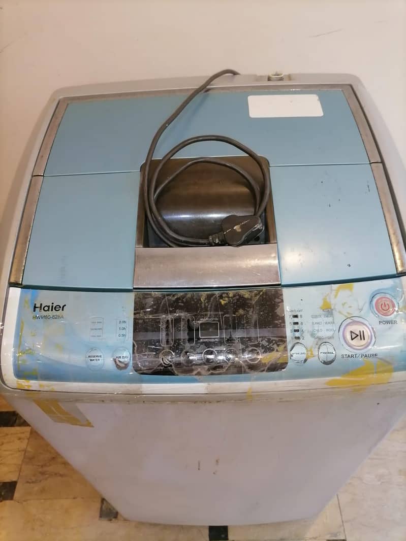 Haier Automatic Washing Machine. 2