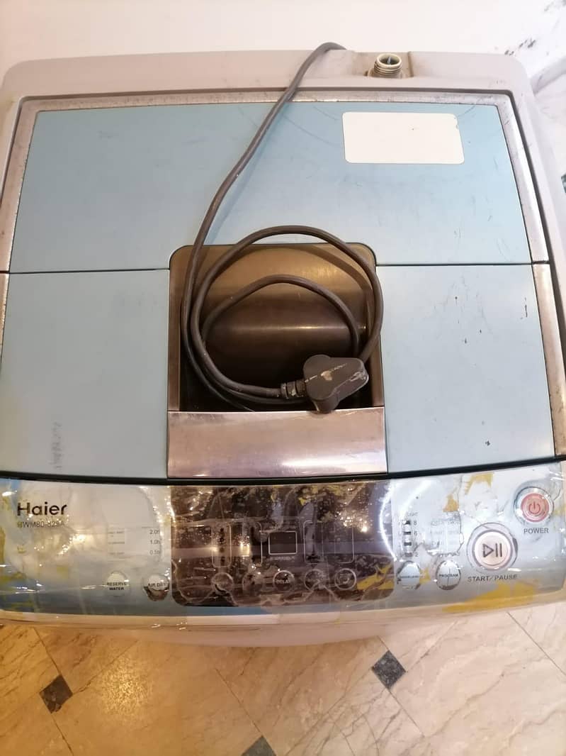 Haier Automatic Washing Machine. 4