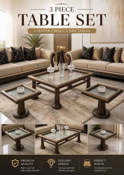 Living Room Centre Table Set