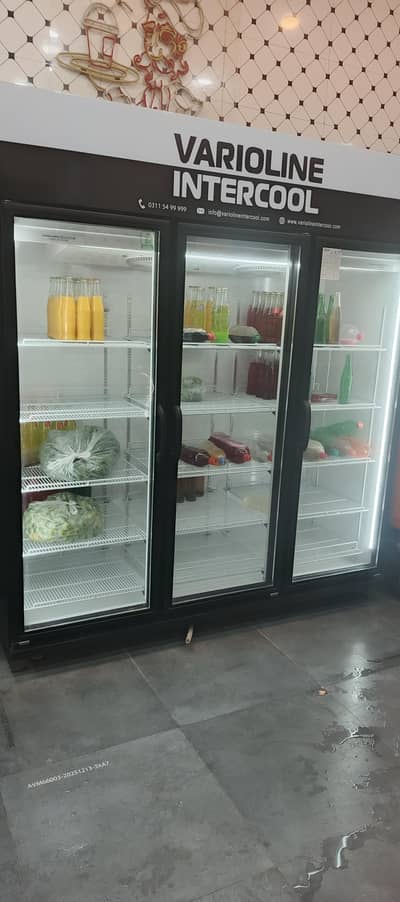 Varioline Intercool Visi cooler 3 door chiller for sale