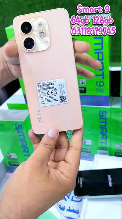 infinix smart 9 HD. all box  Oregon penal he.