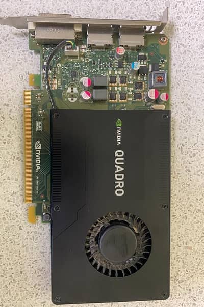 Graphics card Nvidia K2200 4GB for editing and gaming