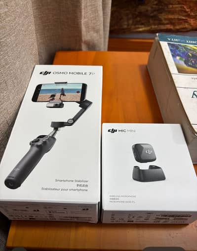 DJI Osmo Mobile 7P + DJI Mic Mini | Brand New Sealed Pack