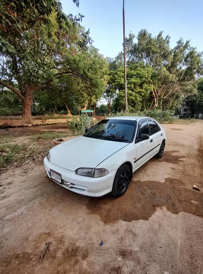 Honda civic Dolphin 1995 model good condition LPG Petrol Ac chilled