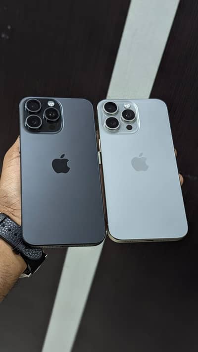 iPhone 15 Pro Max 256GB Official PTA Approved Physical + E-Sim