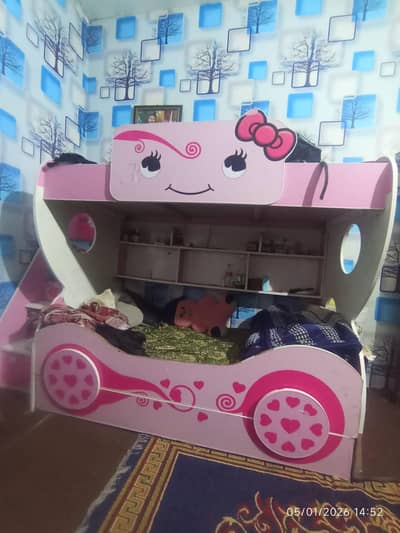 kids bed double aportion